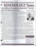 Kinesiology News, 2002-2003 by Kinesiology Department
