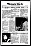 Mustang Daily, October 22, 1981