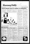 Mustang Daily, November 5, 1984