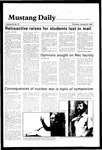 Mustang Daily, January 24, 1985