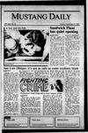 Mustang Daily, November 19, 1985