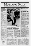 Mustang Daily, January 11, 1989