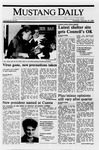 Mustang Daily, January 19, 1989