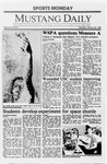 Mustang Daily, January 30, 1989
