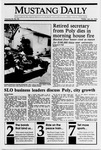 Mustang Daily, January 26, 1990