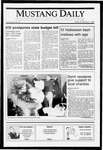 Mustang Daily, November 2, 1990
