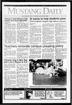 Mustang Daily, January 30, 1992