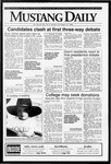 Mustang Daily, October 12, 1992