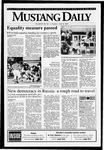 Mustang Daily, April 6, 1993