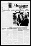 Mustang Daily, October 13, 2000