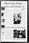 Mustang Daily, September 20, 2007
