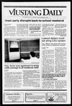 Mustang Daily, September 30, 1991