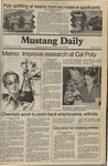 Mustang Daily, October 29, 1980