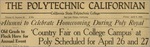 The Polytechnic Californian, April 5, 1940