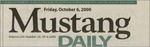 Mustang Daily, October 6, 2000